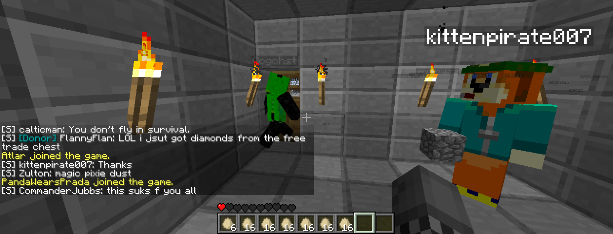 picture of Coghost leaving the trade room.