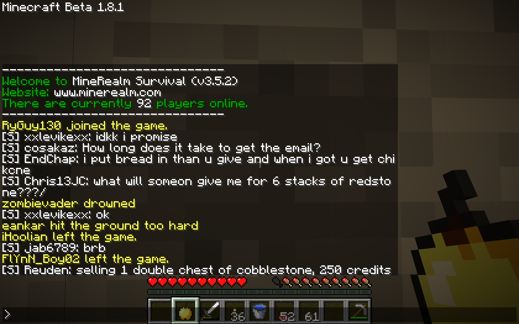 Proof that this apple exists.