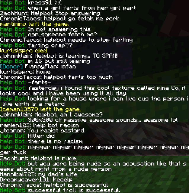 [Help Bot] When a girl **** from her girl parts