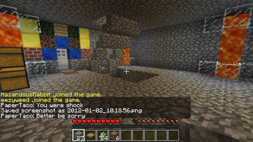 main floor of the house