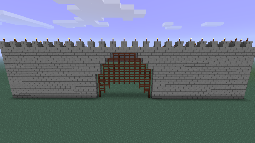 The Outside/Front Of The Castle. With Drawbridge