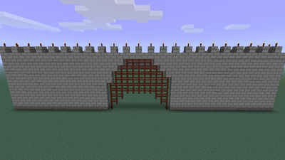 The Outside/Front Of The Castle. With Drawbridge