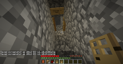 These are some doors that were left open.