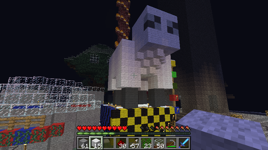 Wool Store... Giant Sheep... You get the picture...