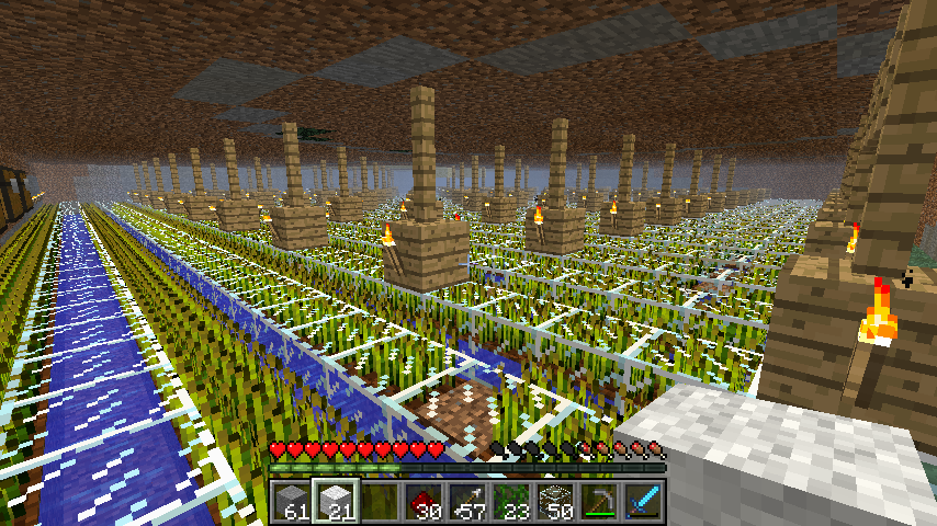 The farm... Most of the credit for this goes to ShadowOfCaboose, I was just the digger on this one...