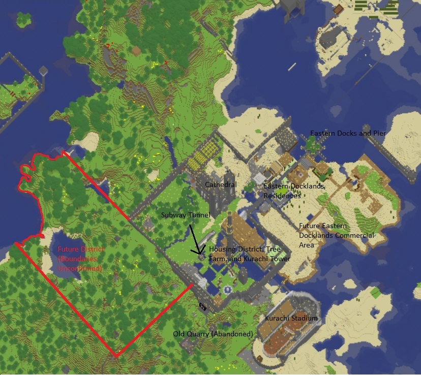 [Updated!] Overhead map of Kurachi