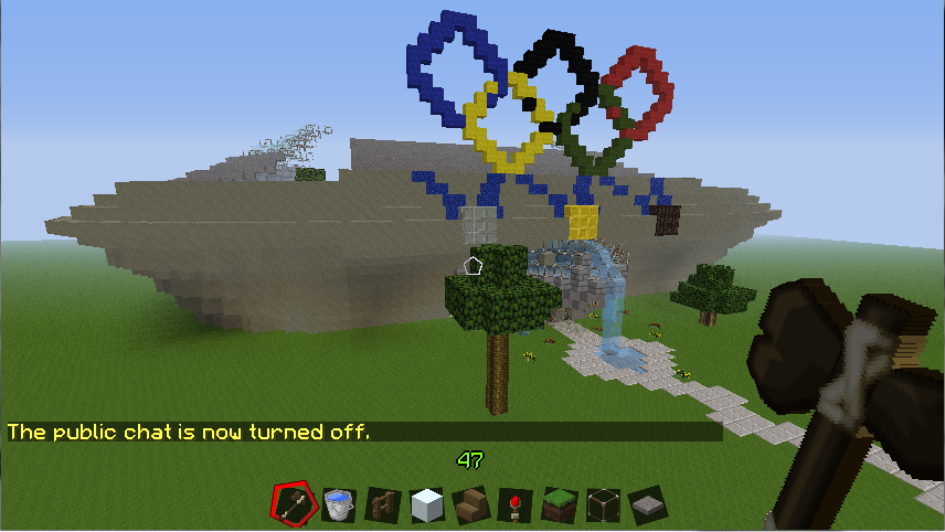 The MineRealm Olympic Hurdle Stadium