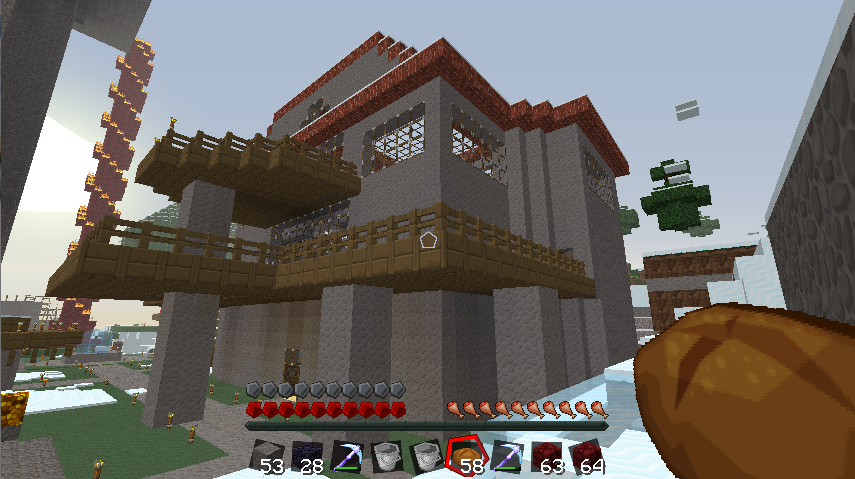 Front side of my Mansion