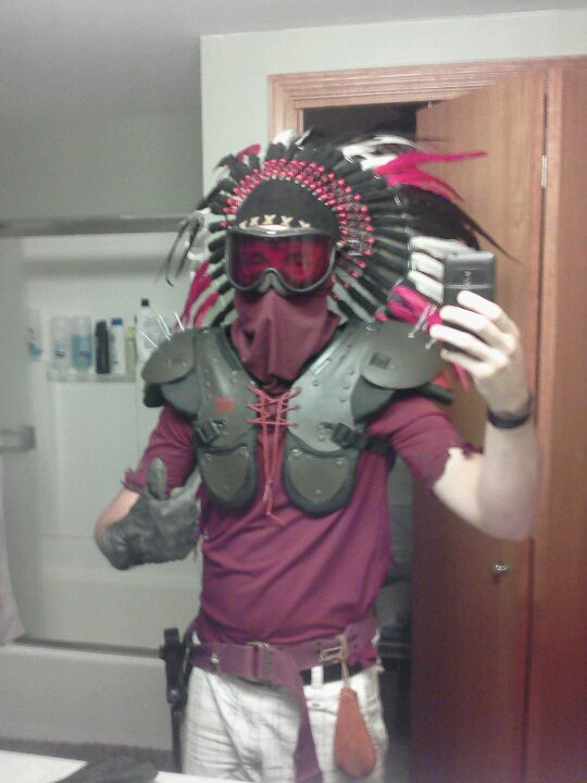 Me in my Fallout: New Vegas costume for a recent convention! :D
