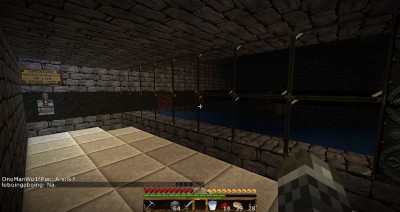 Here you can see one of the spawner rooms for the above. You'll notice that there is a switch which when enabled, will light the room and disable spawning.