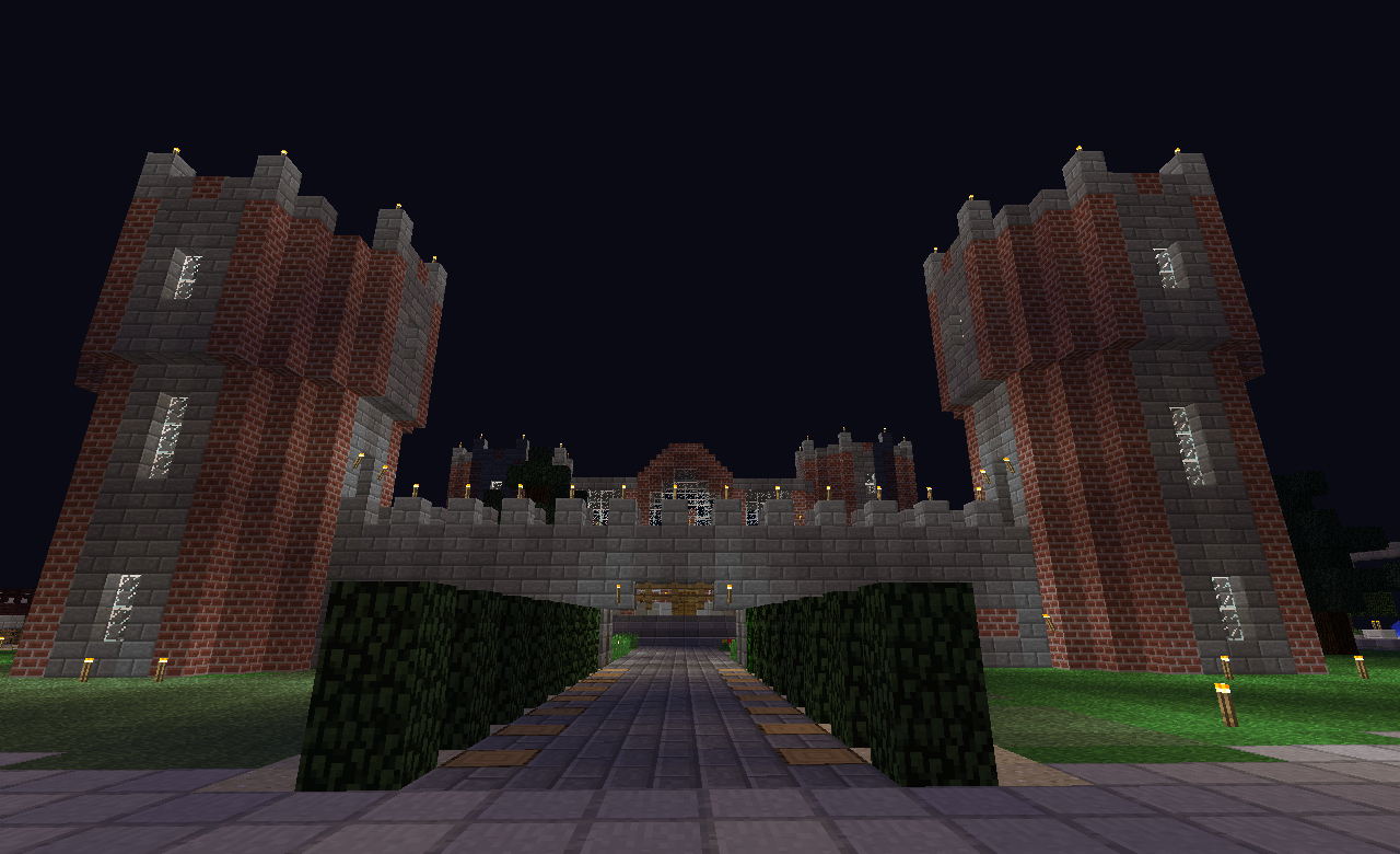 The Front of the Manor