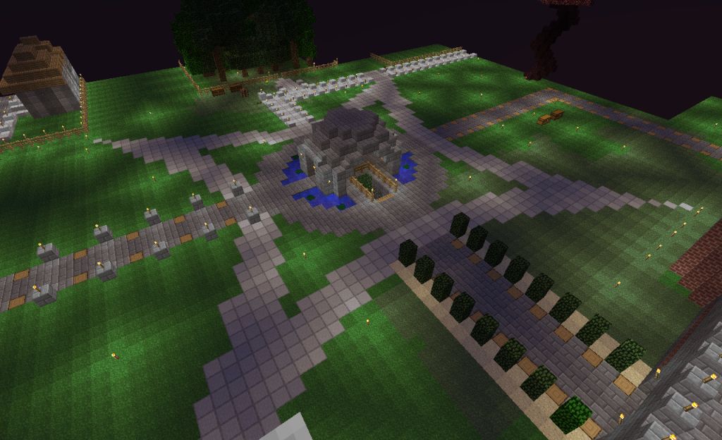 Sky View of the Farm from the top