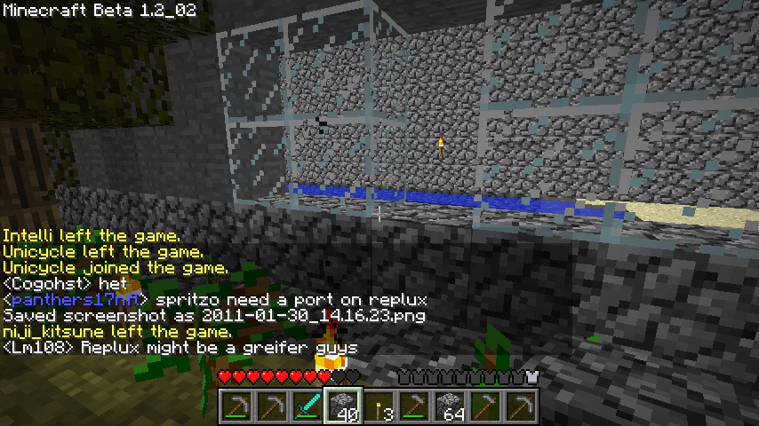 Broke the glass to hop out of the tree farm quicker.