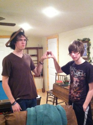 Sharing this one mainly because of my friend's expression.