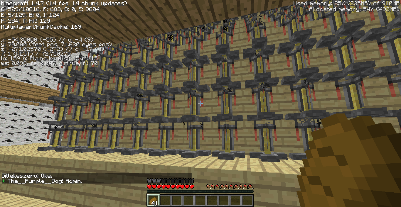 The house located inside the realm is made out of potion labs to show the richness and unique expensive touch it has.