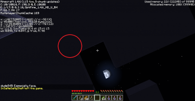 Slightly obscured by a cloud, but I circled the nameplate.