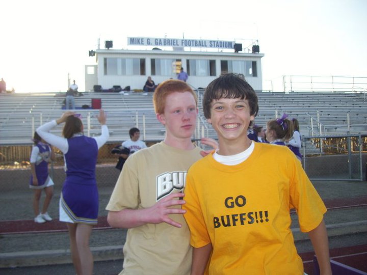 This was a requested post of Jack stealing my soul.  I am blucky36 and this picture was taken almost 3 years ago so we are young in this picture. I am 17 now and jack is 18 now