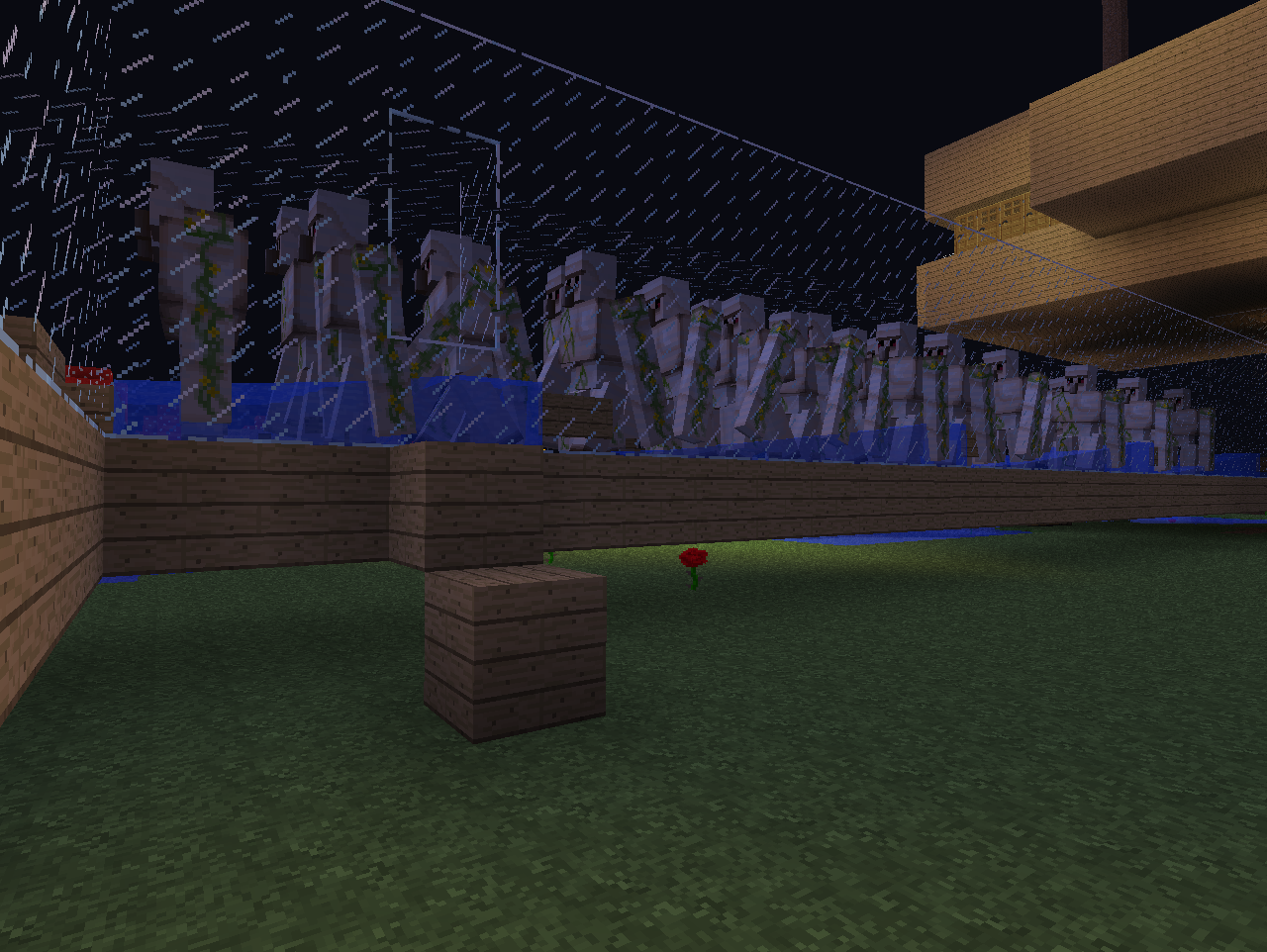 My/Eahs/glshulls iron golem farm.