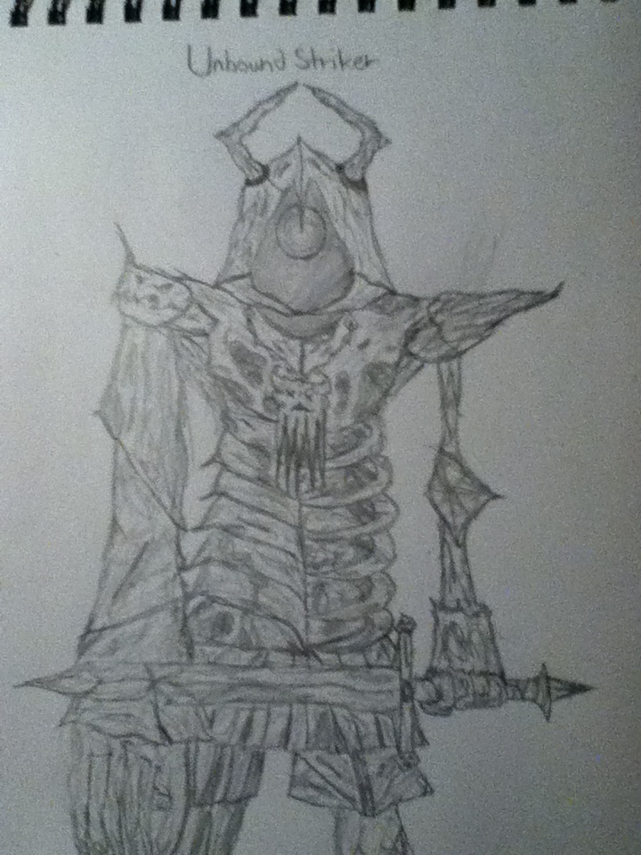 And here's a crappy quality Unbound. I swear it looks better IRL....