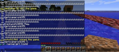 non stop spamming.
