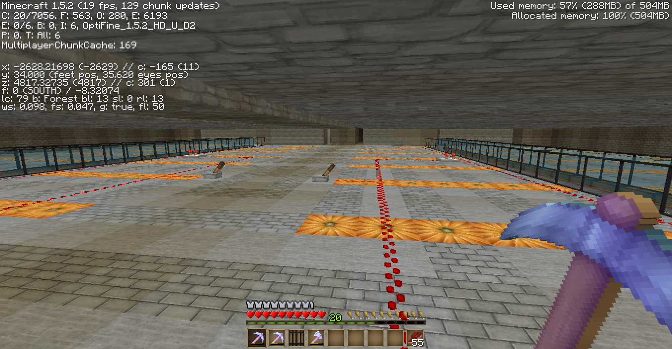 All the floors will have to be routed out and down to the collection point obviously, and that's all going to be left up to you. As far as I can figure I've got all my pistons wired as best they can be but I'm open to ideas, so really you'll just have to word from the lever's down.