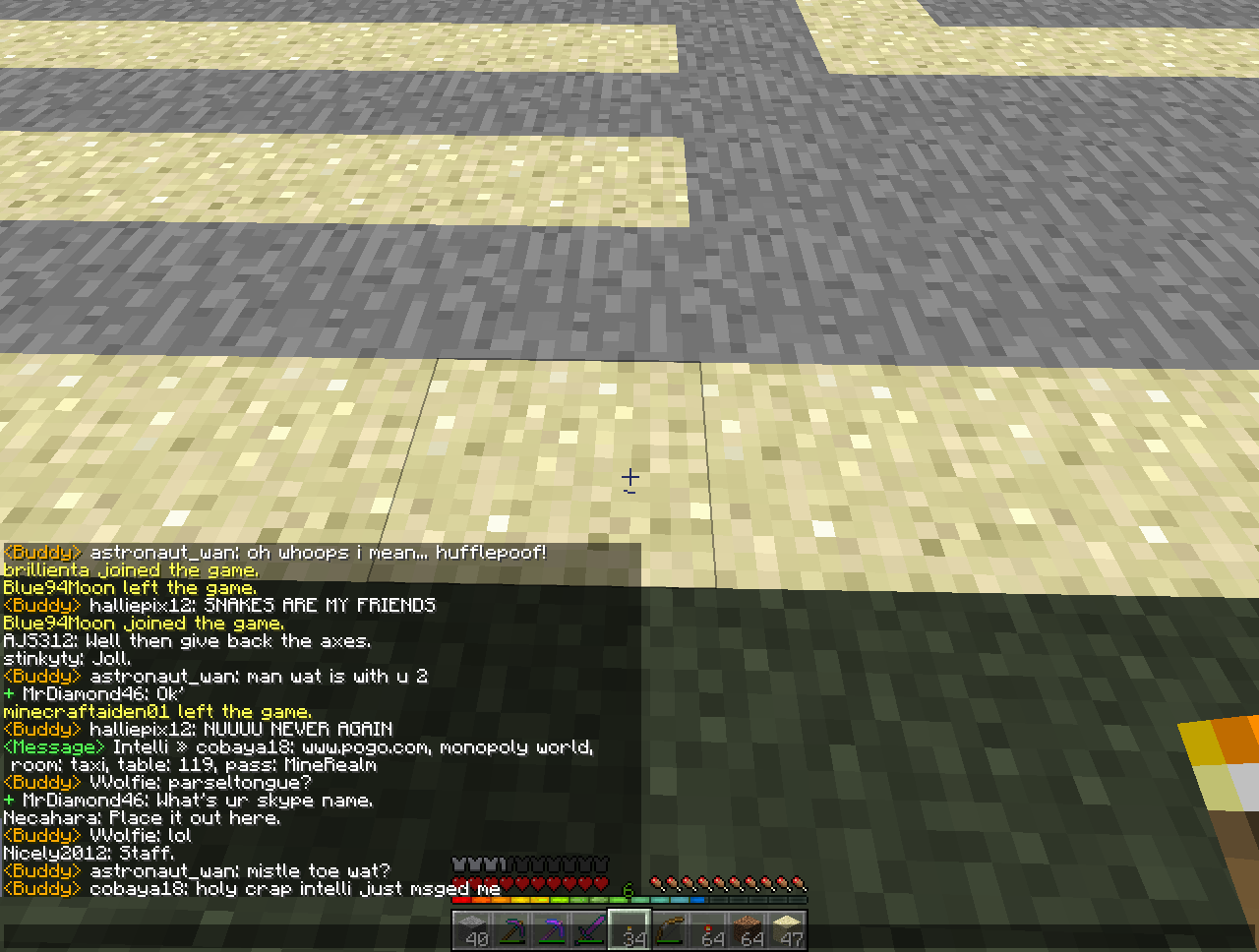 I almost fell to the floor when this happened