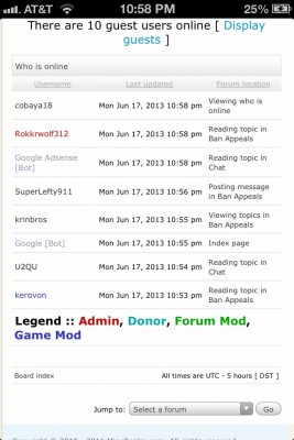Forum Mod and Donor
