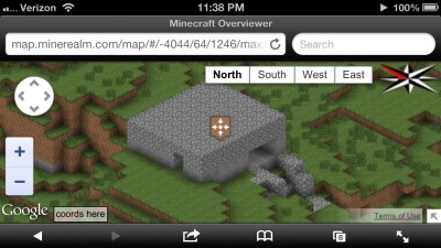 Complete with side doorway!