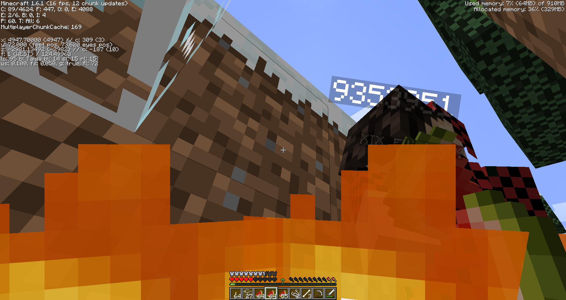 This is him flint and steeling me.