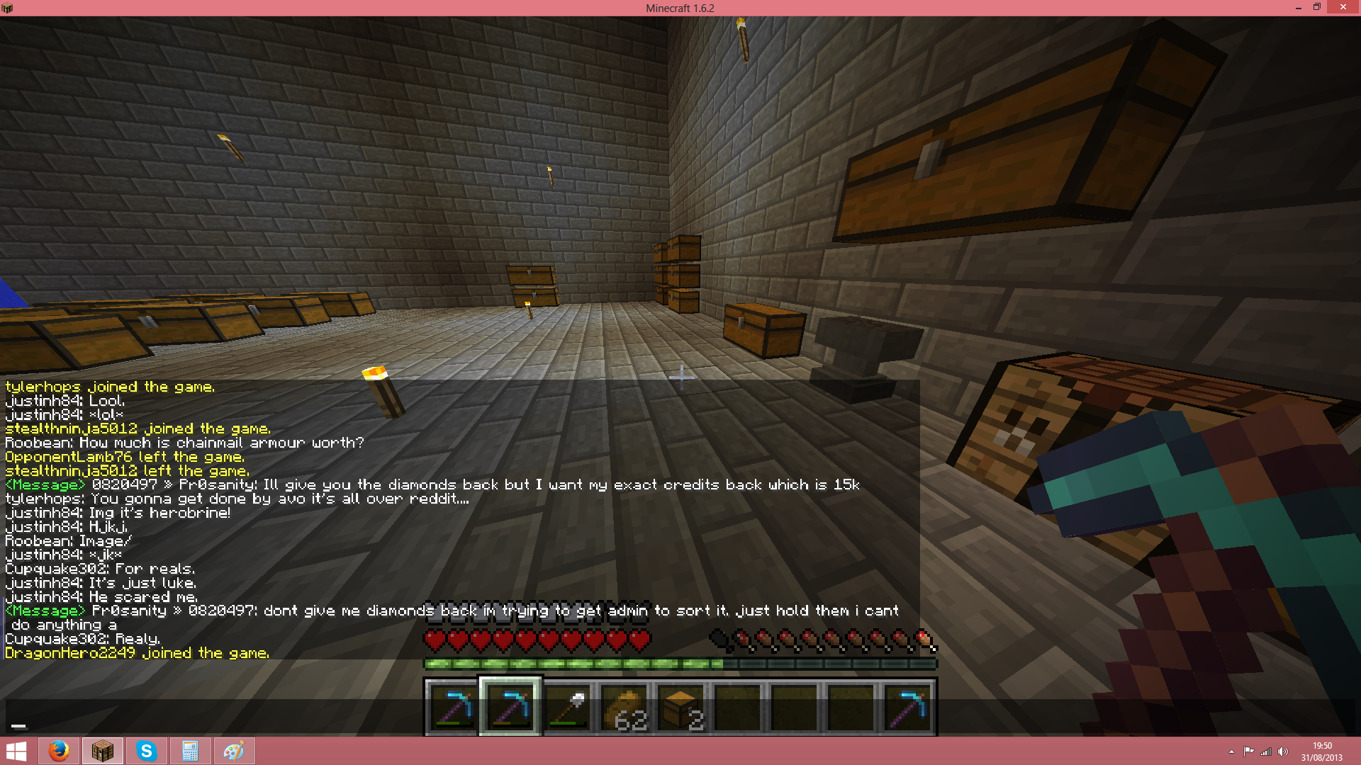 hes telling me i gotta get all the credits back to him