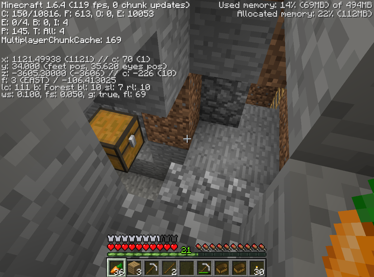 This is where my valuables were stored.