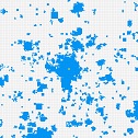 Minerealm after wipe (estimated)  miscellaneous realms are sold back to server at full price, public realms bordering blue (private) realms are NOT wiped, all other public land wiped