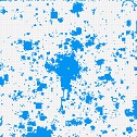 minerealm now (blue=private realms white=public yellow=spawn)