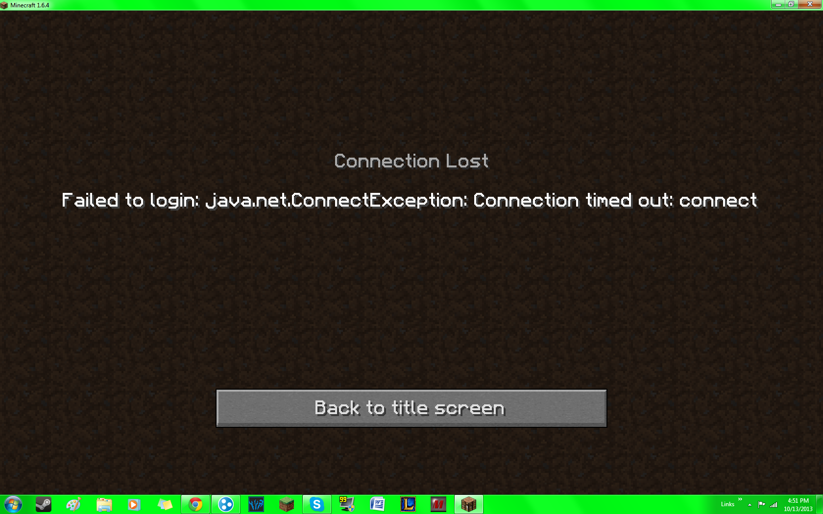 failed to login ....png