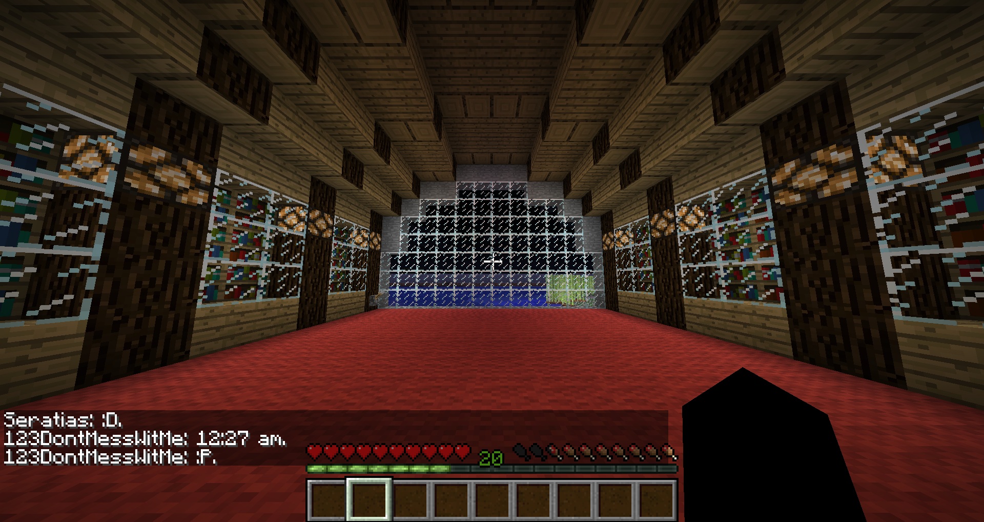 one of the interior rooms