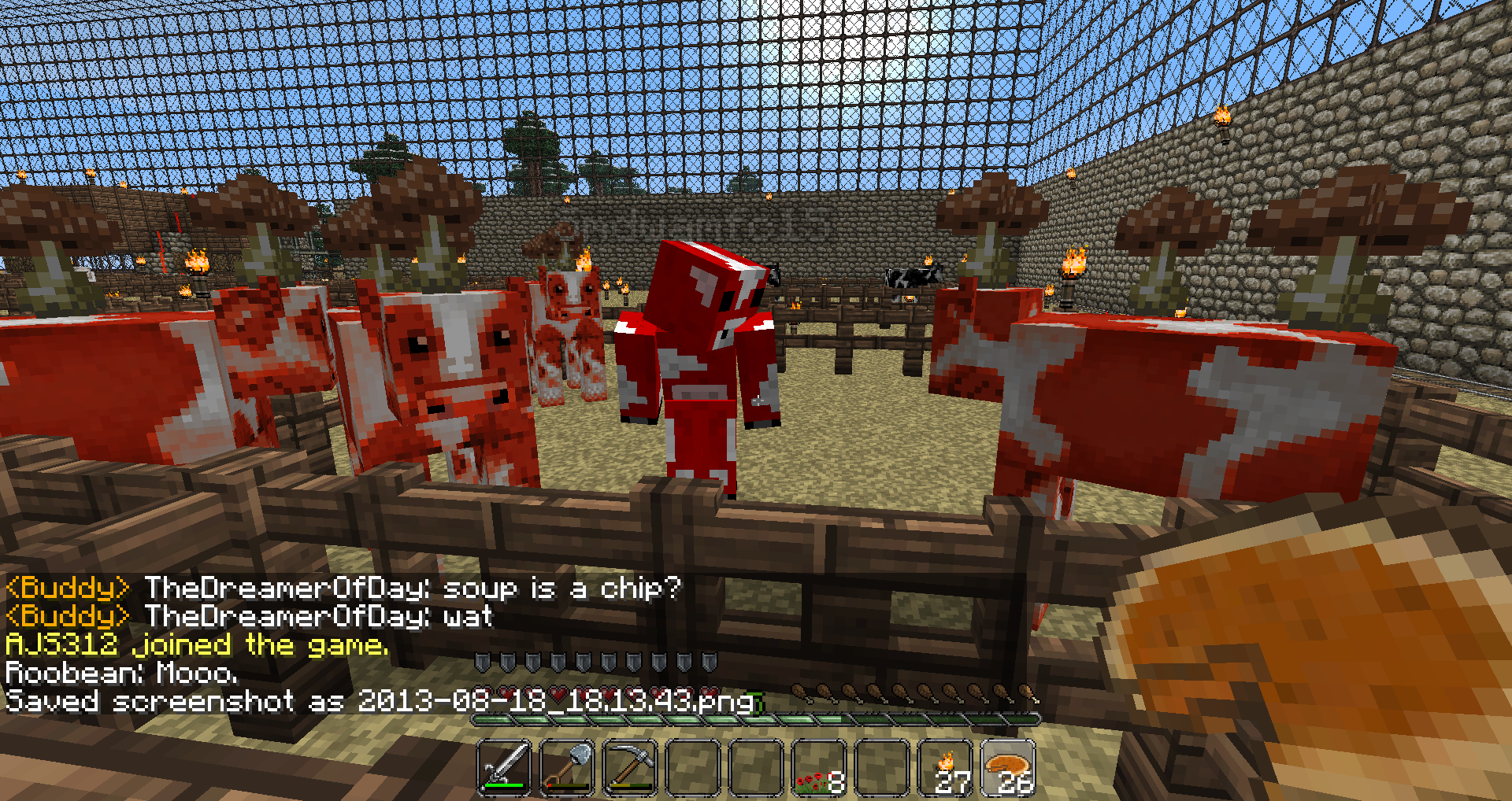 SMD being a mooshroom