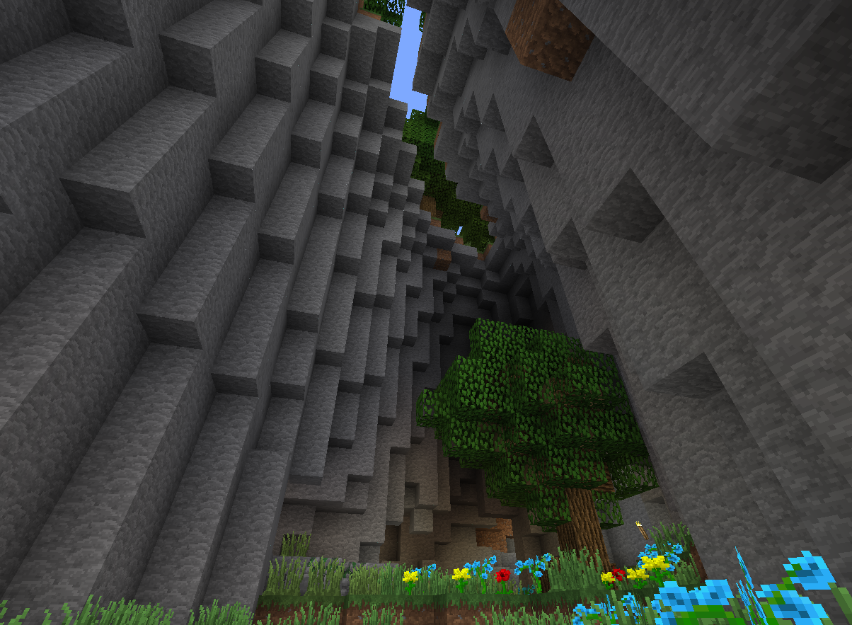 Finished ravine / example.