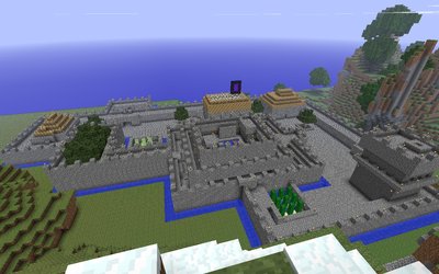 View of Castle from Lookout Tower
