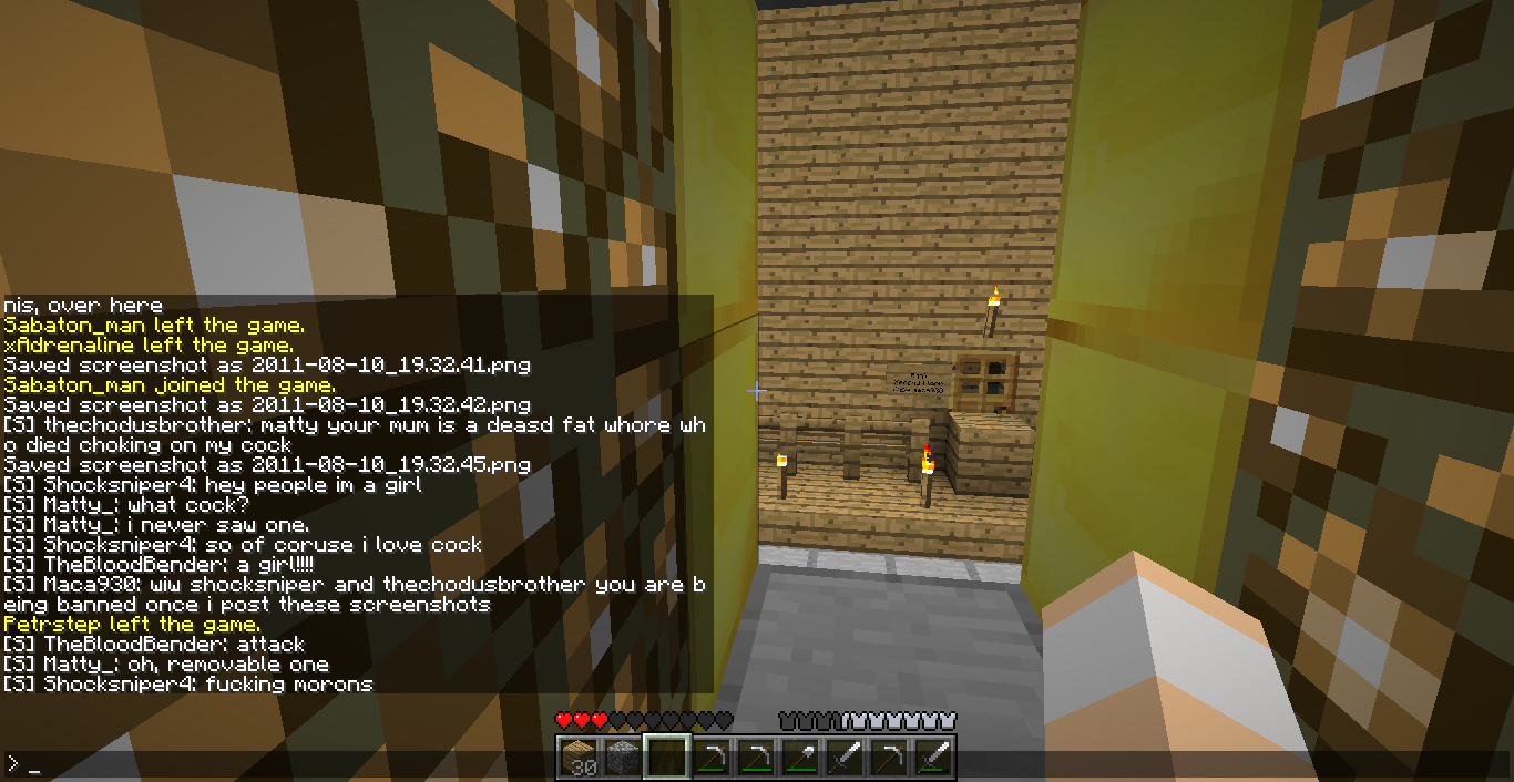 Shocksniper4 swearing